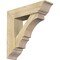Ekena Millwork Balboa Traditional Rough Sawn Bracket w/ Offset Brace, Douglas Fir, 8"W x 30"D x 30"H BKT0806X30X30BOA01RDF - alternate 1
